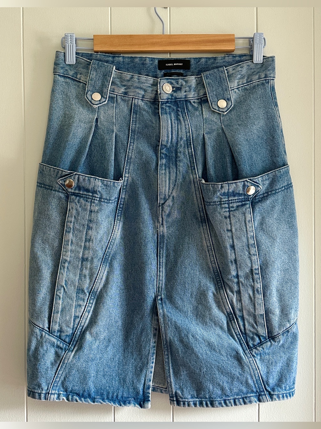 Isabel Marant Kalosia Denim Skirt Size 38